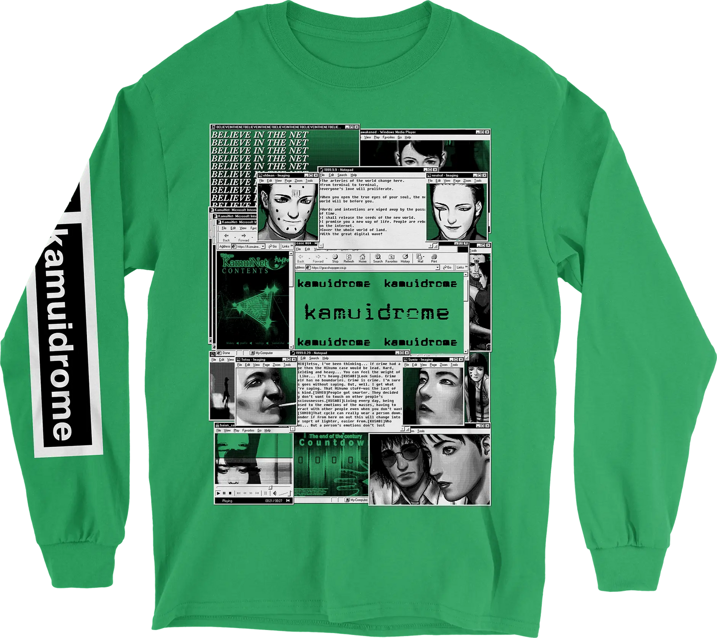 METHOD TANK (Green / Long Sleeve T-Shirt) LEFTOVER