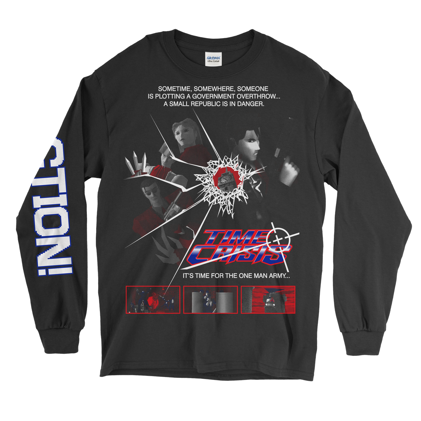 ONE MAN ARMY (Long Sleeve T-Shirt) LEFTOVER
