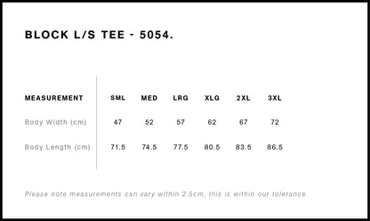 METHOD TANK (Black / Long Sleeve T-Shirt) LEFTOVER