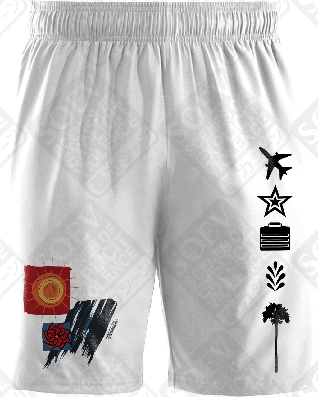 510,000 (White / Beach Shorts) MADE-TO-ORDER