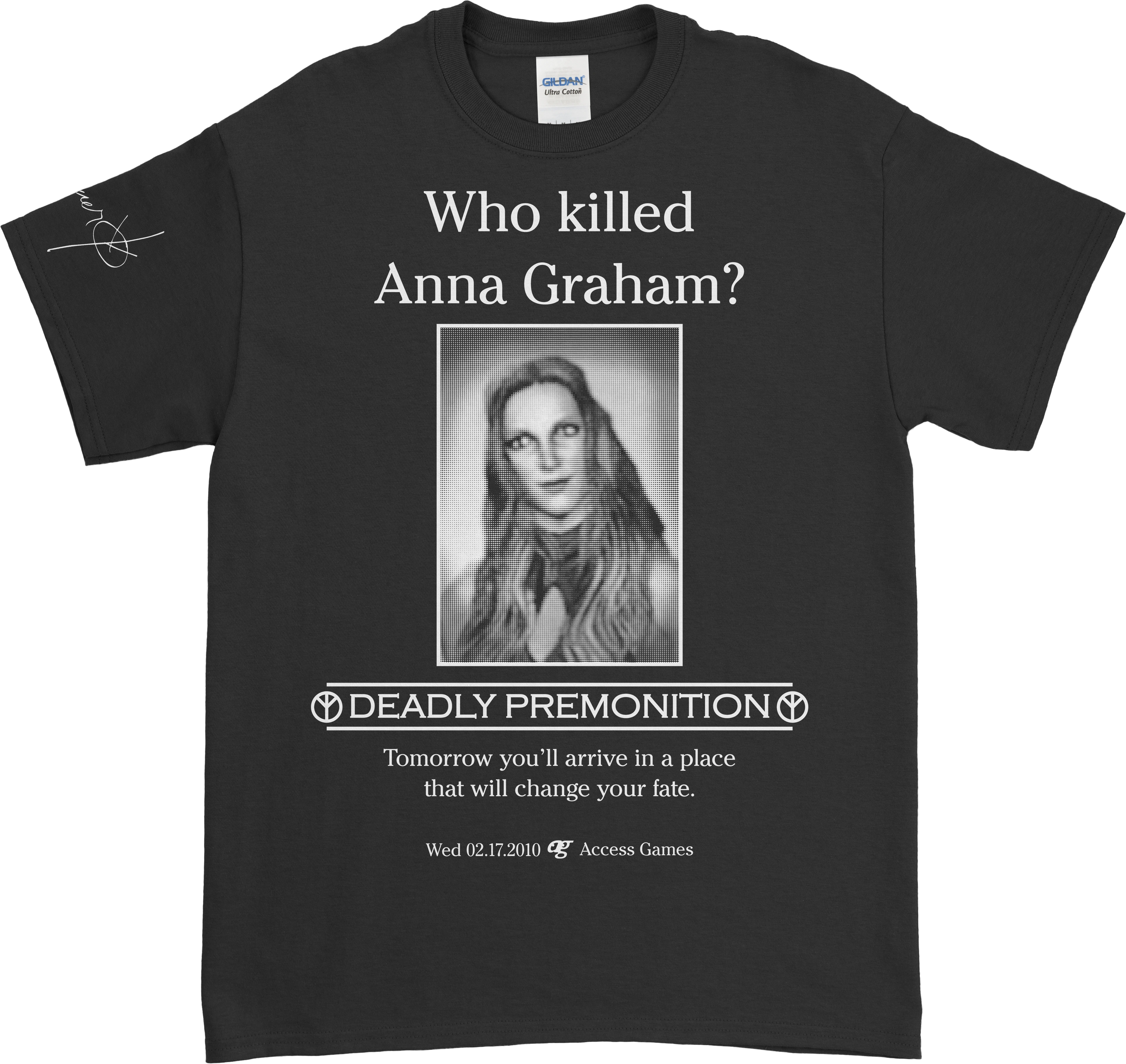 ANNA (Black / Short Sleeve T-Shirt) LEFTOVER