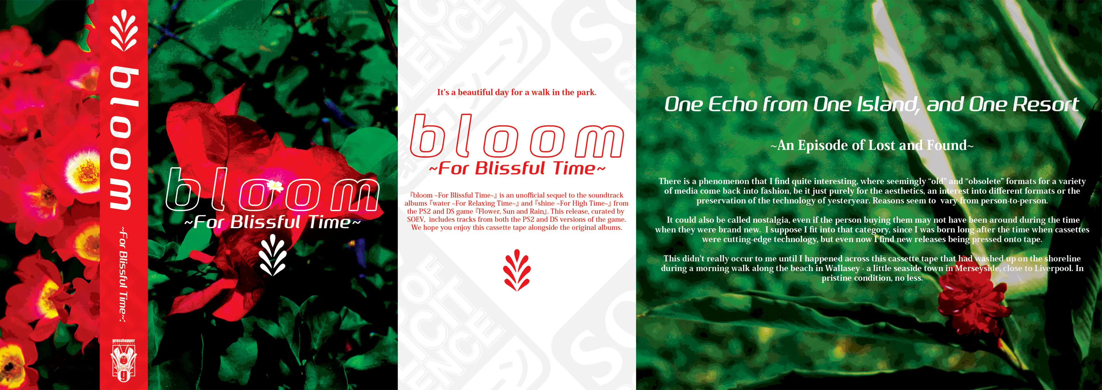 BLOOM (Red / Cassette Tape) PRE-ORDER