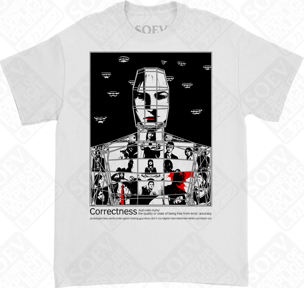 CORRECTNESS (White / Short Sleeve T-Shirt) PRE-ORDER