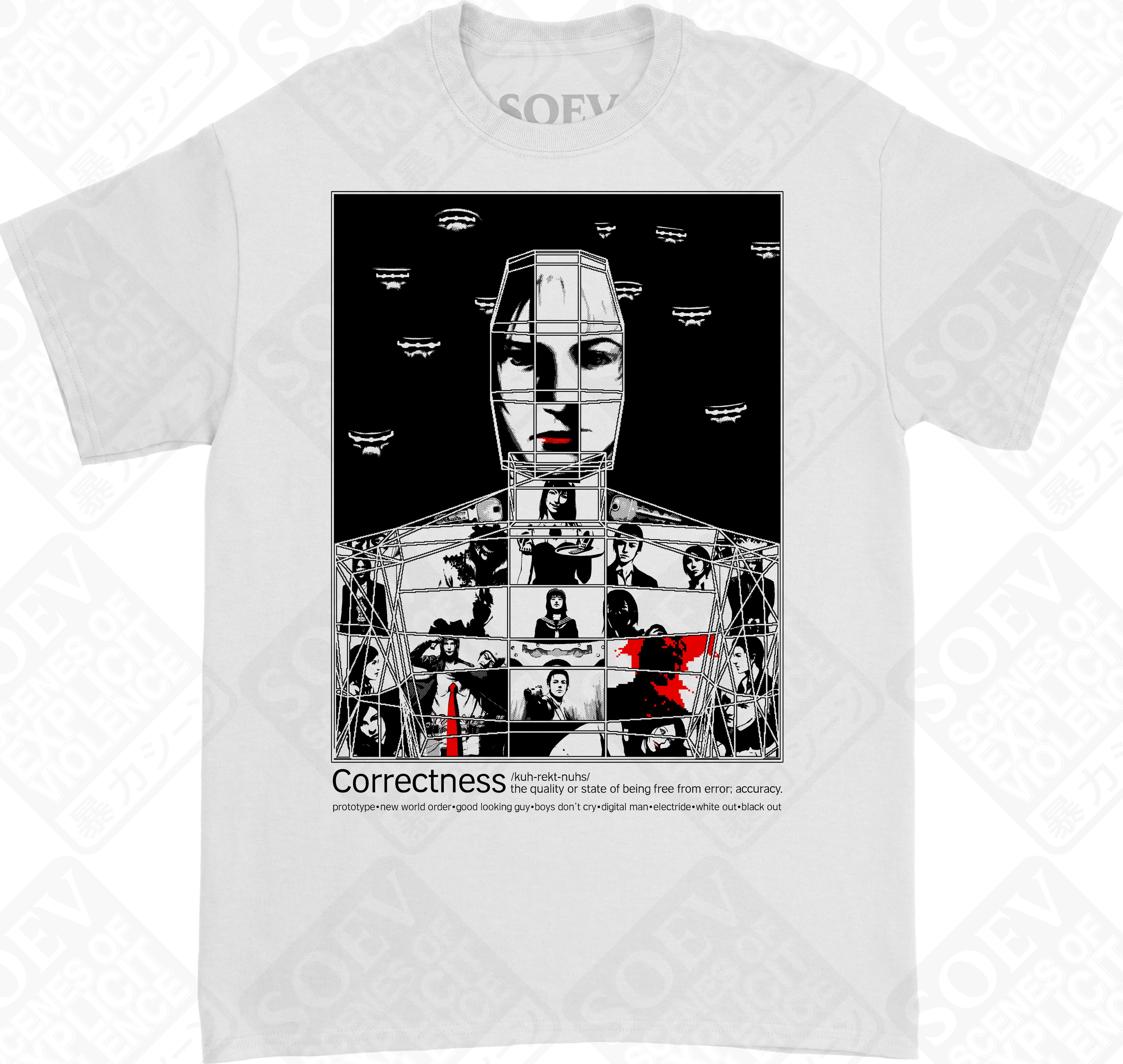 CORRECTNESS (White / Short Sleeve T-Shirt) PRE-ORDER