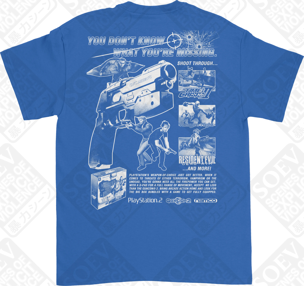 G-CON 2 (Bright Royal / Short Sleeve T-Shirt) PRE-ORDER