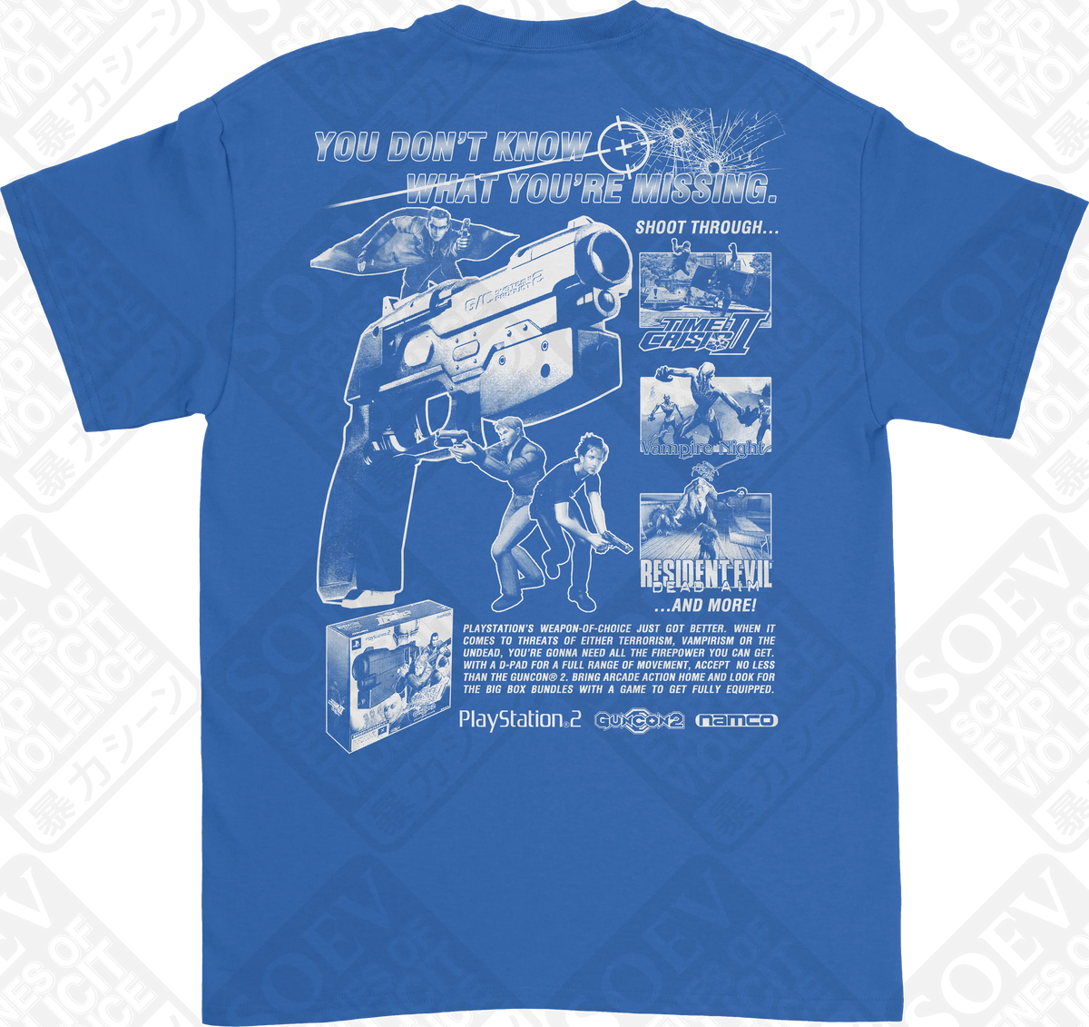 G-CON 2 (Bright Royal / Short Sleeve T-Shirt) PRE-ORDER