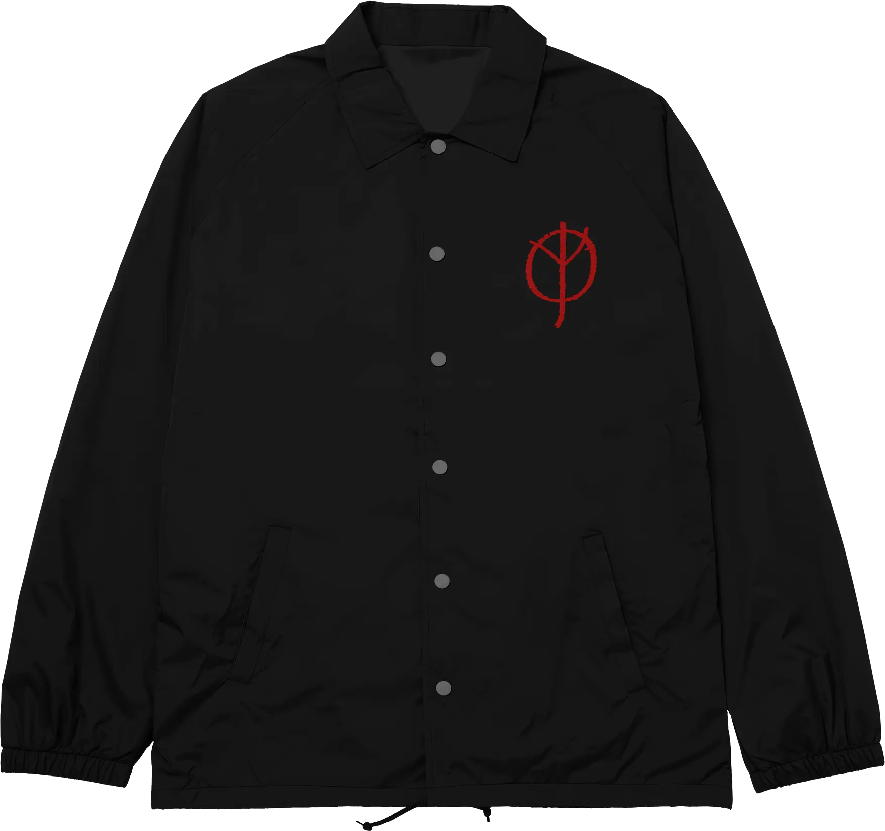 GEORGE (Black / Printed Coach Jacket) LEFTOVER