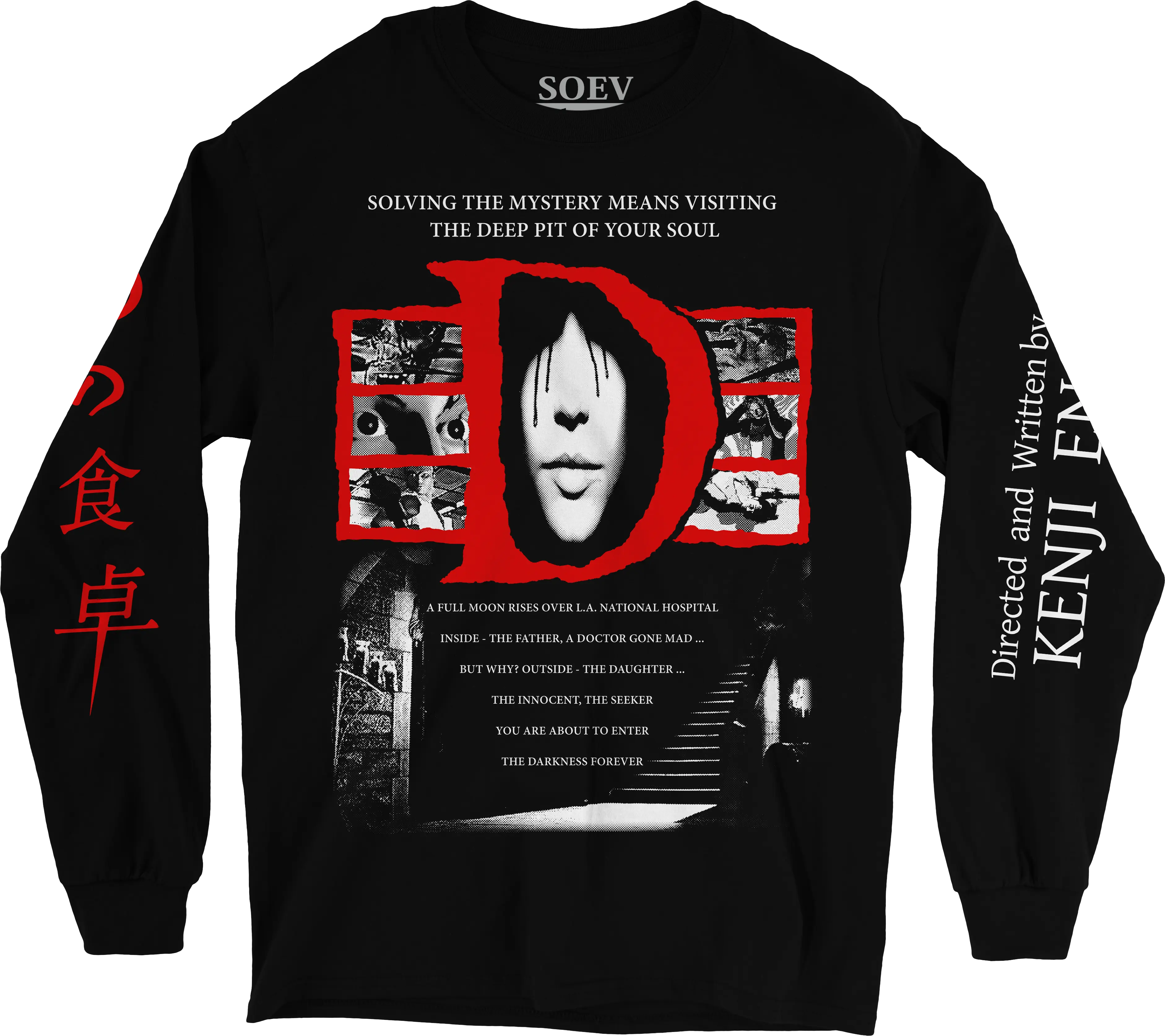 HARRIS (Black / Long Sleeve T-Shirt) LEFTOVER