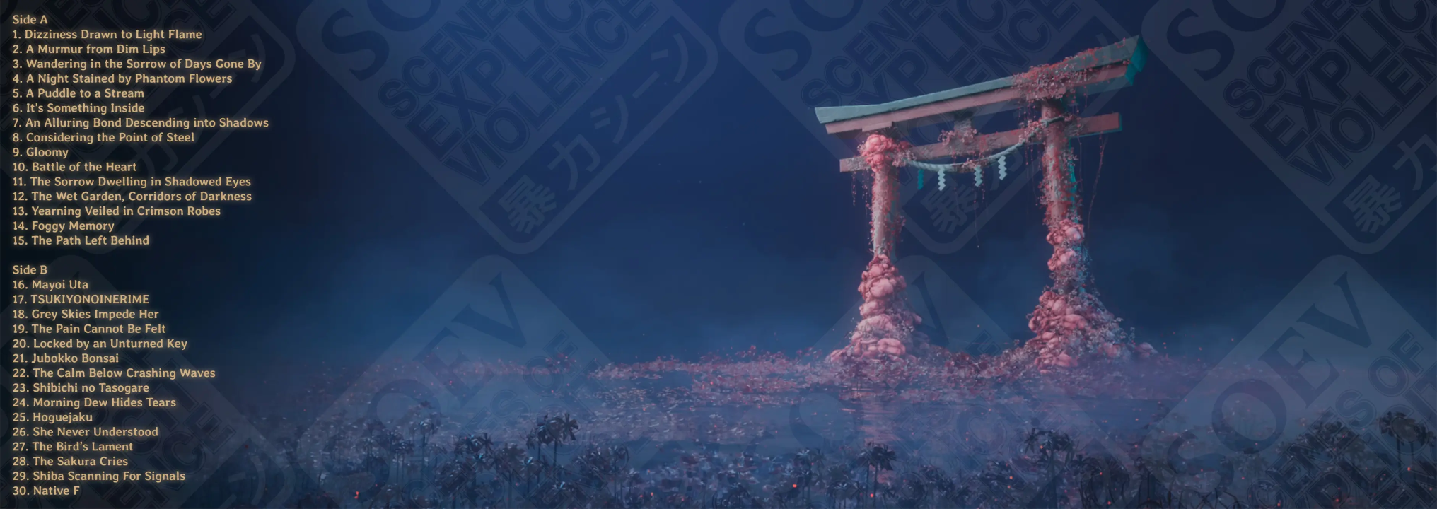 RED CAPSULE J-Card Inner