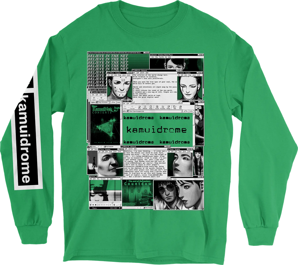 METHOD TANK (Green / Long Sleeve T-Shirt) LEFTOVER