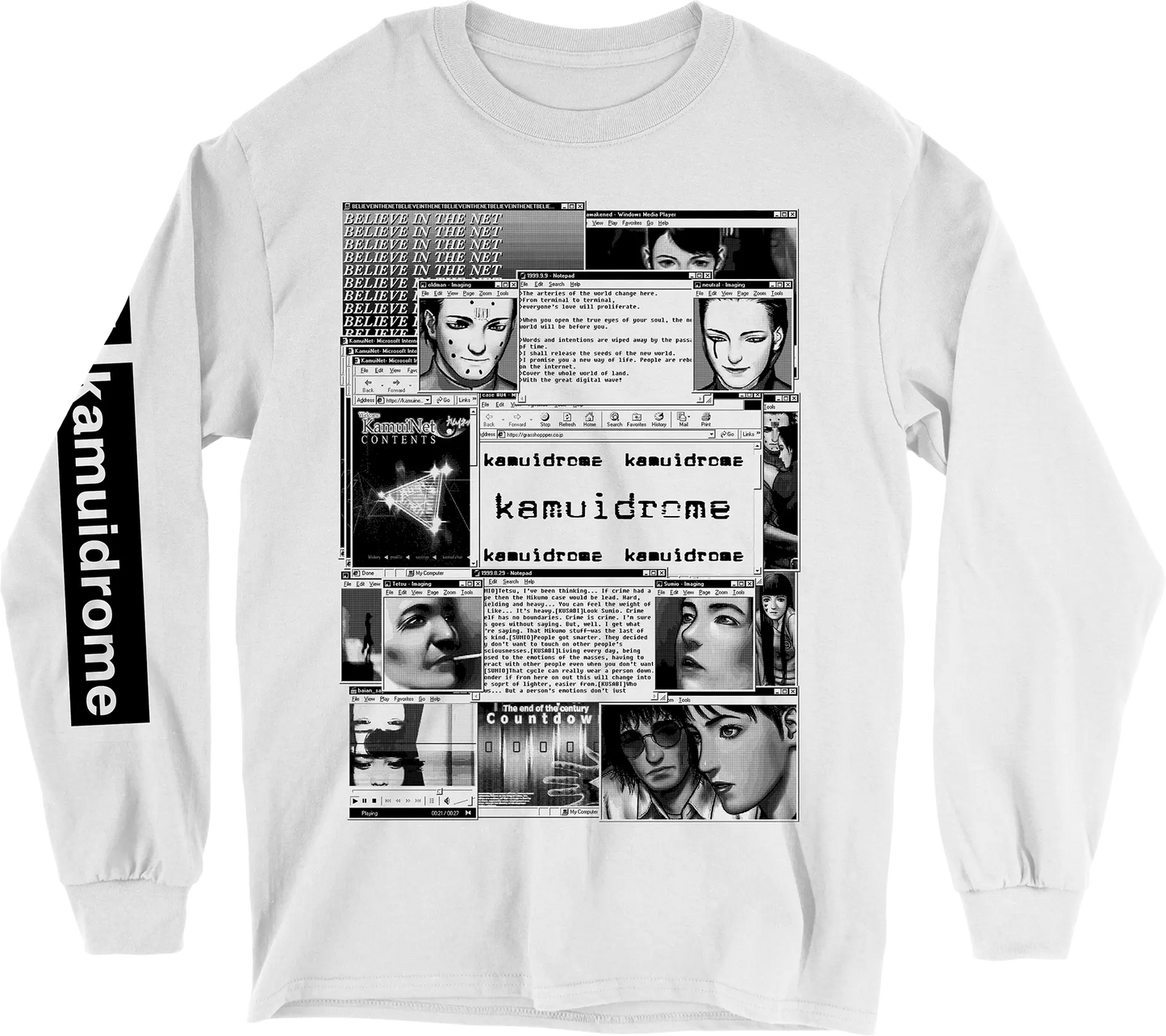 METHOD TANK (White / Long Sleeve T-Shirt) LEFTOVER