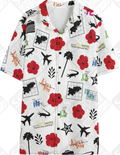 LOSPASS (White / Button-up Hawaiian Shirt) MADE-TO-ORDER