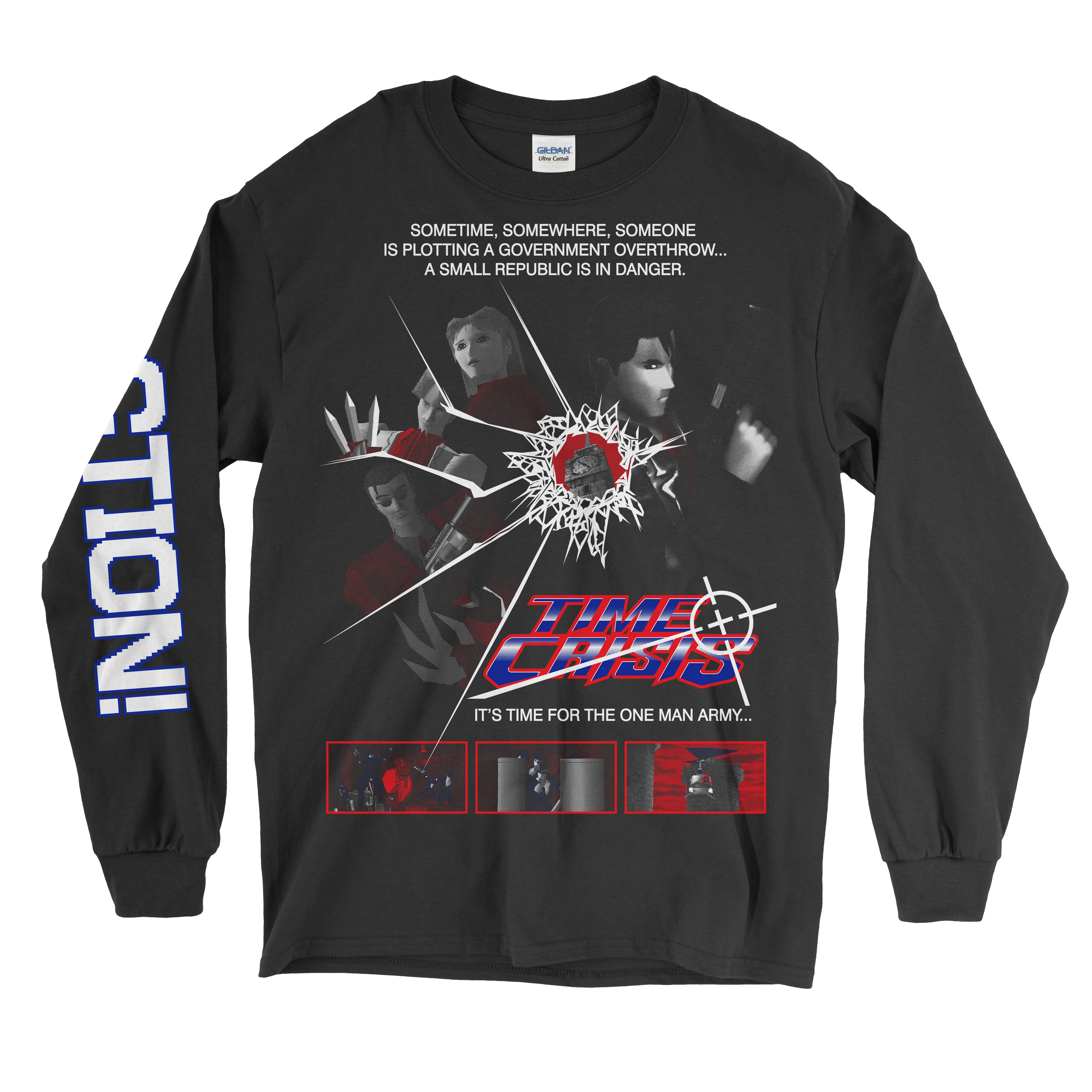 ONE MAN ARMY (Long Sleeve T-Shirt) LEFTOVER