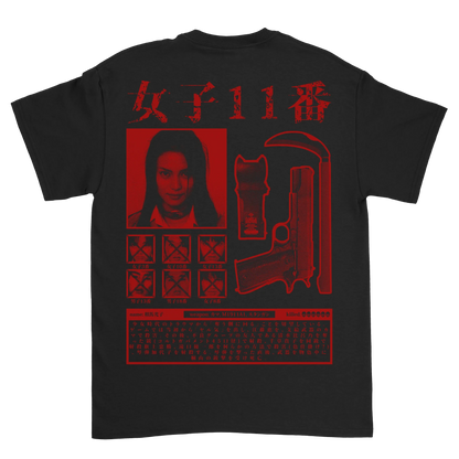 MITSUKO (Black / Short Sleeve T-Shirt) LEFTOVER