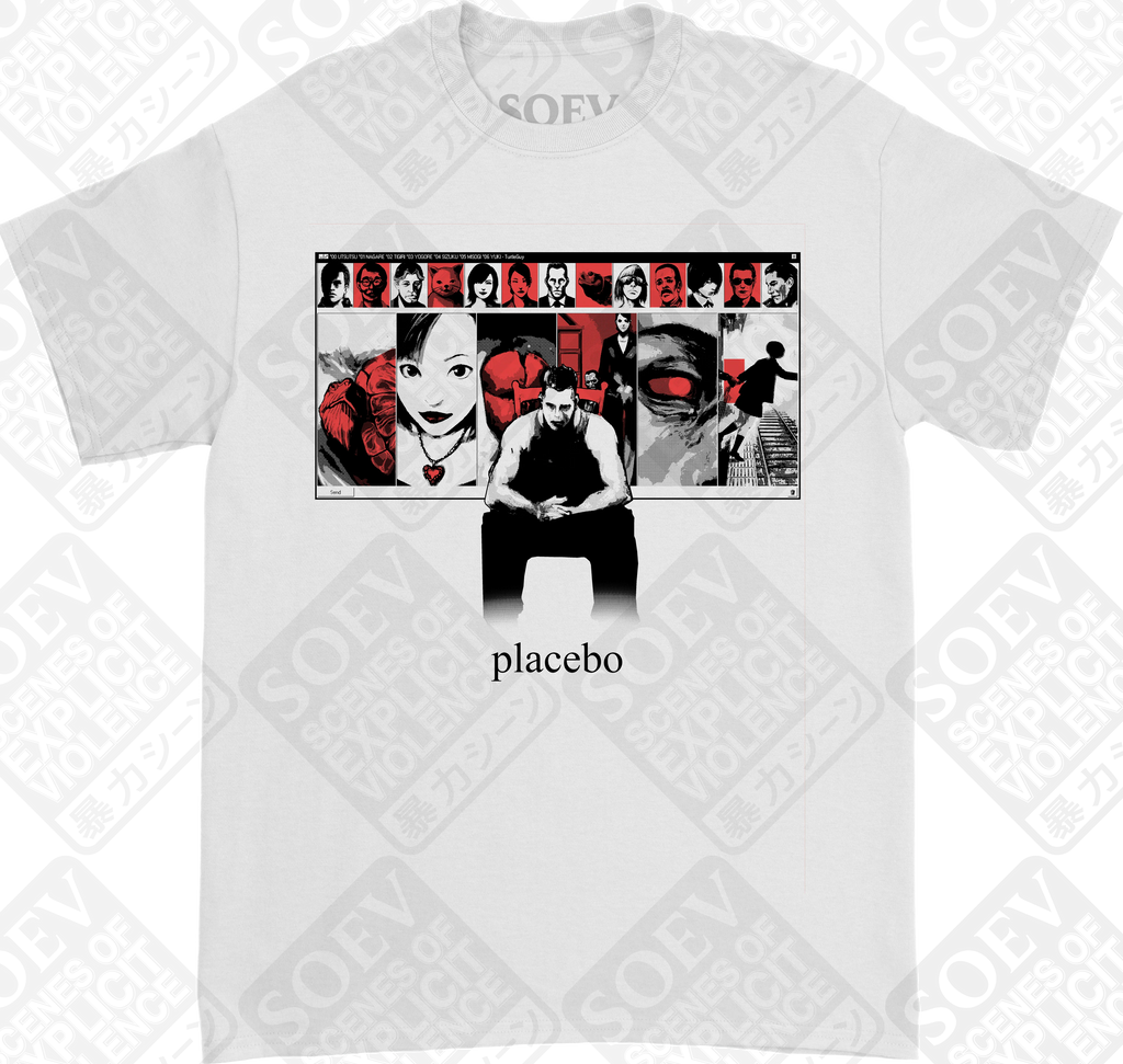 PLACEBO (White / Short Sleeve T-Shirt) PRE-ORDER