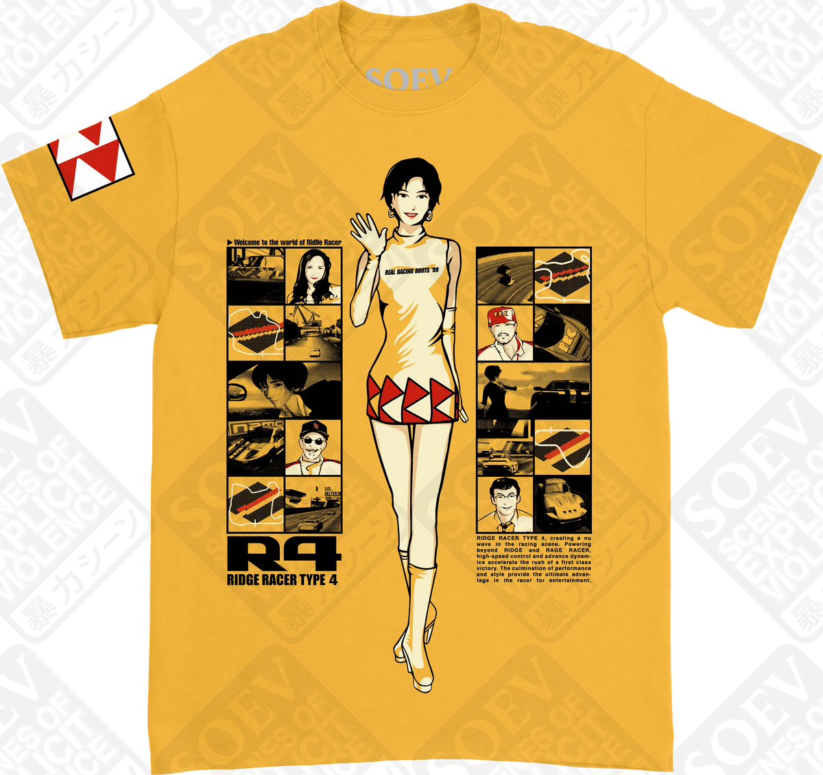 RRR '99 2ND HEAT (Gold / Short Sleeve T-Shirt) PRE-ORDER